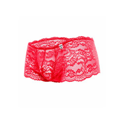 MOB Eroticwear Boxer sexy Dentelle LACE MoB Rouge